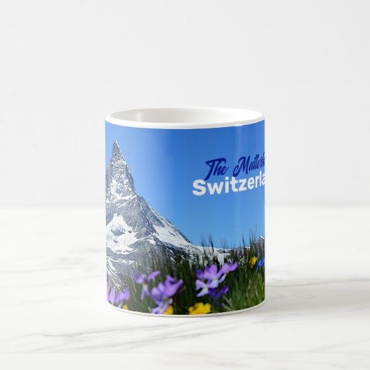 De Matterhorn Switzer Travel Souvenir Koffiemok (Center)