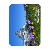 De Matterhorn Switzer Travel Souvenir Magneet (Verticaal)