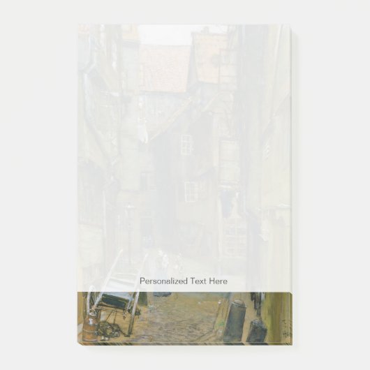 De Matthiasstraße in Hamburg, 1891 Post-it® Notes (Voorkant)