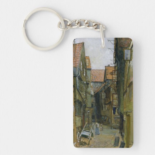 De Matthiasstraße in Hamburg, 1891 Sleutelhanger (Voorkant)
