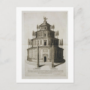 De Mausoleum van Augustus en zijn familie in Rome, Briefkaart