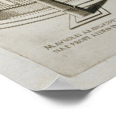 De Mausoleum van Augustus en zijn familie in Rome, Poster (Hoek)