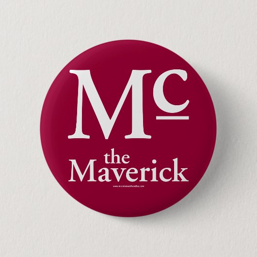 De Maverick Button (Voorkant)