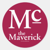 De Maverick Sticker (Voorkant)