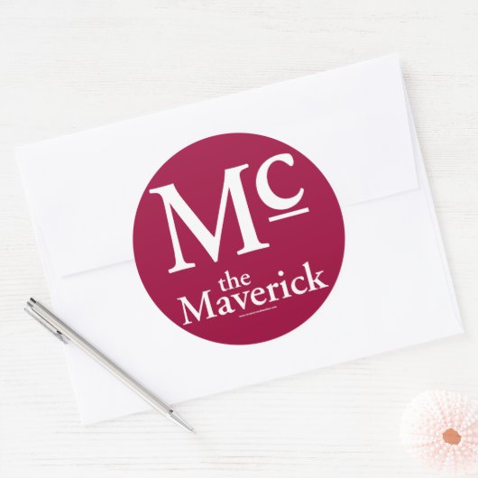 De Maverick Sticker (Envelop)