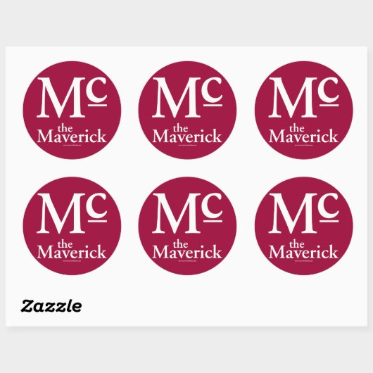 De Maverick Sticker (Vel)