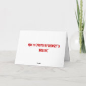 De MAXIMUM Kaart van de Verjaardag (Achterkant)