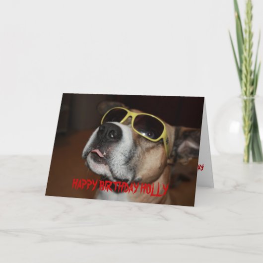 De MAXIMUM Kaart van de Verjaardag (Voorkant)