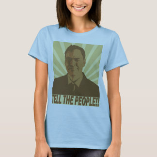De MaxKeiser "Vertel het volk!!" Zazzle Tee Shirt