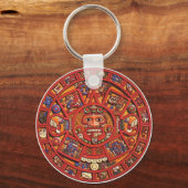 De Maya-kalender Sleutelhanger (Voorkant)