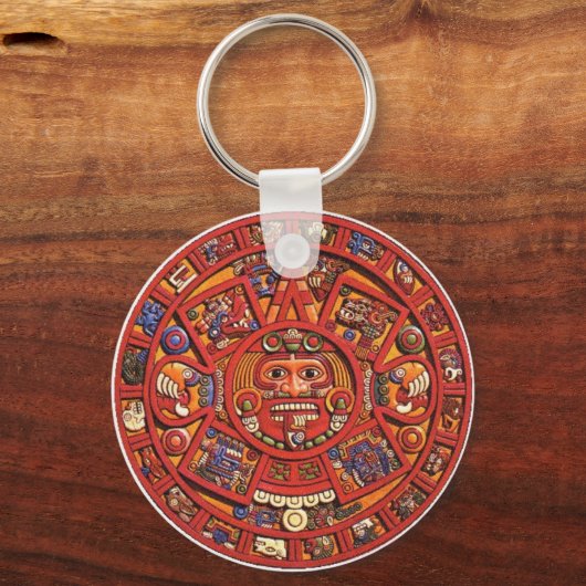 De Maya-kalender Sleutelhanger (Voorkant)