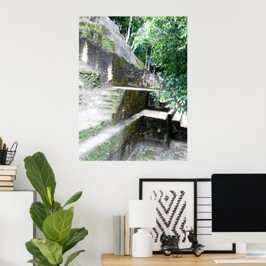 De Mayaanse hoek Poster (Thuiskantoor)