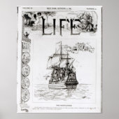 De Mayflower, dekmantel van 'Life' Poster (Voorkant)