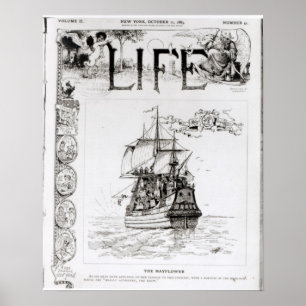 De Mayflower, dekmantel van 'Life' Poster