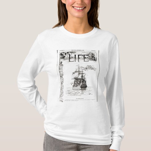 De Mayflower, dekmantel van 'Life' T-shirt (Voorkant)