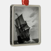 De Mayflower Metalen Ornament (Rechts)