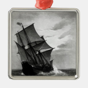 De Mayflower Metalen Ornament