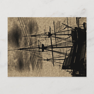 De Mayflower Ship  Briefkaart zonder been