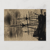 De Mayflower Ship  Briefkaart zonder been (Voorkant)