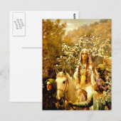 De Maying van Queen Guinevere Briefkaart (Voorkant / Achterkant)