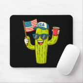 De mayo grappige koele vrede cactus Amerikaanse vl Muismat (Met muis)