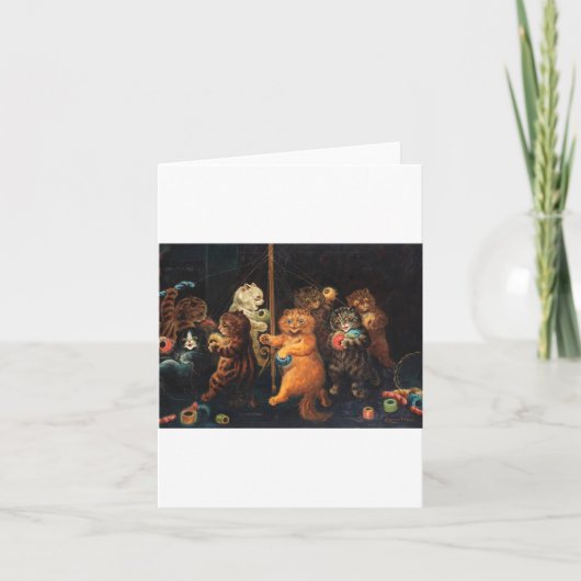 De Maypole van Louis Wain Kaart (Voorkant)