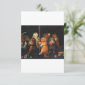 De Maypole van Louis Wain Save The Date (Staand voorkant)