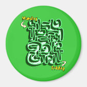 De Maze Magneet (Voorkant)