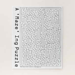 De "Maze"-puzzel Legpuzzel
