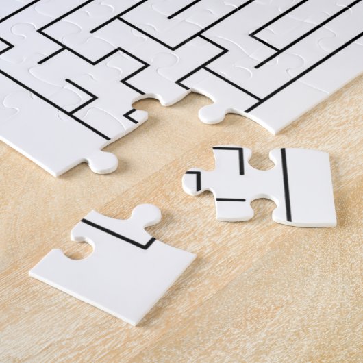 De "Maze"-puzzel Legpuzzel (Zijkant)