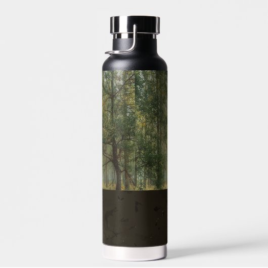 De mazen in de Illustratie van het Bos voegen Naam Waterfles (Rechts)