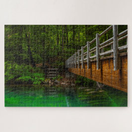 De McKenzie rivierbrug van Oregon Legpuzzel