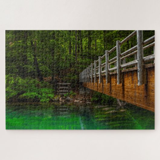 De McKenzie rivierbrug van Oregon Legpuzzel (Horizontaal)