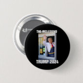 De Mclegend Trump Ronde Button 5,7 Cm (Voorkant /achterkant)