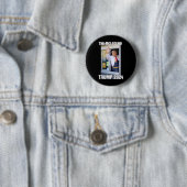 De Mclegend Trump Ronde Button 5,7 Cm (In situ)