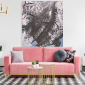 De McMurdo Dry Valleys Canvas Afdruk (Insitu (Woonkamer))