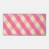 De MeanClique Pink Argyle Bureaumat (Voorkant)