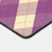 De MeanClique Violet Argyle Bureaumat (Hoek)