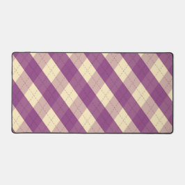 De MeanClique Violet Argyle Bureaumat