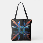 De mechanica van het Al Canvas tas (Achterkant)