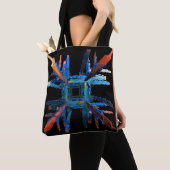 De mechanica van het Al Canvas tas (Dichtbij)