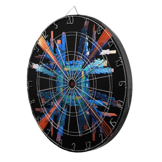 De mechanica van het Al Dartboard Dartbord (Voorkant Rechts)