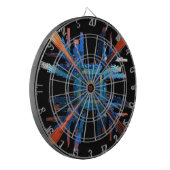 De mechanica van het Al Dartboard Dartbord (Voorkant Links)