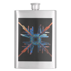 De Mechanica van het Al Klassieke Flask Flacon