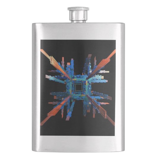 De Mechanica van het Al Klassieke Flask Flacon (Voorkant)