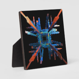 De mechanica van het Al Plaque met Easel Fotoplaat