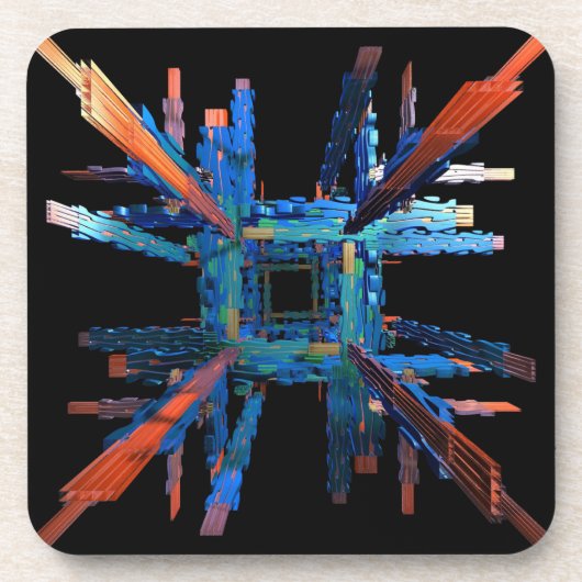 De mechanica van het alle plastic Onderzetters (Voorkant)