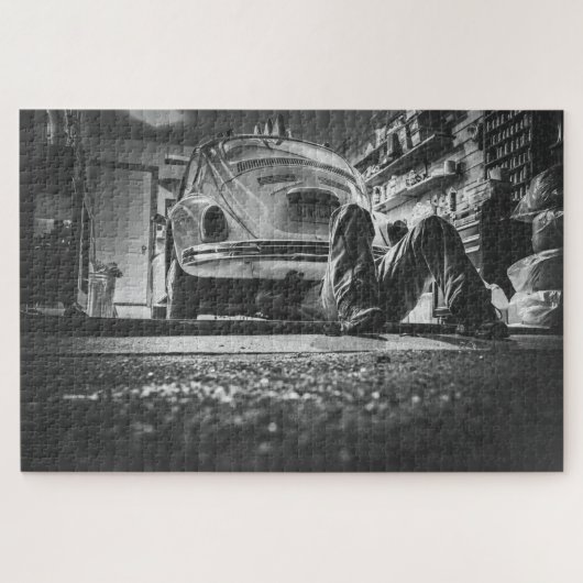 de mechanische puzzel legpuzzel (Horizontaal)