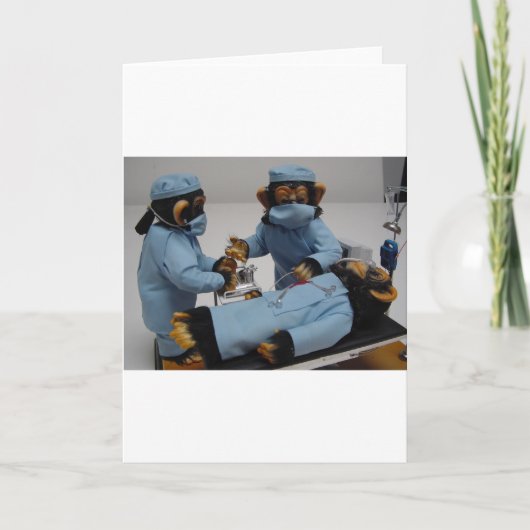 De Medewerker van de chirurg Kaart (Voorkant)