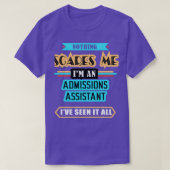 De Medewerker van de toelating niets geeft me T-shirt (Design voorkant)